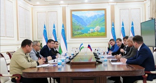 Чувашия Республикасы делегациясы Наўайы ўәлаятында болды