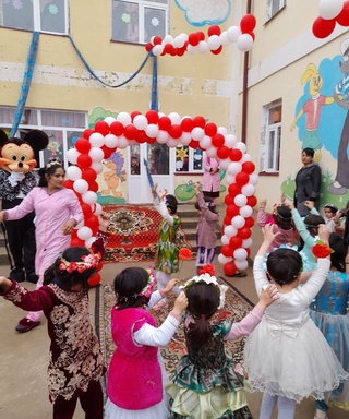 "Navro'z" ayyomi arafasida  Cho'lquvarda 150 o'rinli bog'cha ochildi