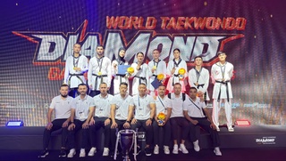 Таэквондошыларымыз “WT Diamond Games” турниринде гезектеги алтын медалды қолға киргизди