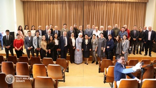 Танзила Нарбаева встретилась с соотечественниками в Санкт-Петербурге