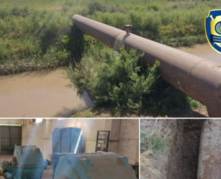 Қашқадарёда пўлат сув қувурлари ўзлаштириб юборилган