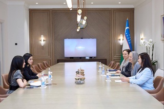 Саида Мирзиёева “Teach For All” ноёб ҳаракати асосчиси билан учрашди