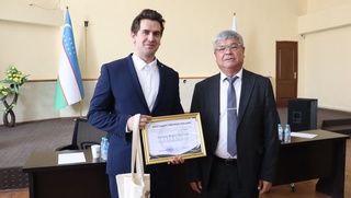 Россия Федерациясининг “KvantForm” ОАЖ вакиллари ТДТУнинг Олмалиқ филиалида