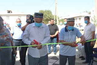 Янгиер шаҳрида яна бир маҳалла биноси фойдаланишга топширилди