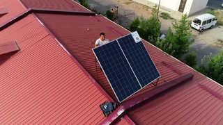 1 майдан фойдаланишга топшириладиган кўп қаватли уйлар томларида қуёш панеллари ўрнатилади