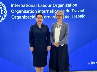 В Женеве проведена встреча с помощником генерального директора Международной организации труда Мией Сеппо
