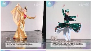 Узбекский танец занял первое место на конкурсе национальных танцев в Таиланде