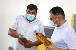 Бухорода ўсимлик ёғининг янги бренди дунё юзини кўрди