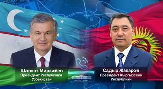Uzbekistan, Kyrgyzstan leaders emphasize the importance of further building up bilateral cooperation