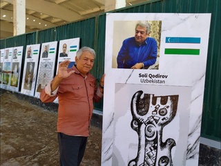 Астанамызда II Халықаралық мүсін симпозиумы өтуде