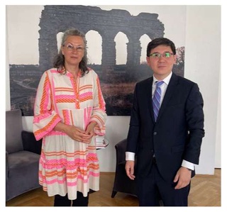 Венада «Лазги - қалб ва муҳаббат рақси» миллий балетини Австрия пойтахтида саҳналаштириш масалалари муҳокама қилинди