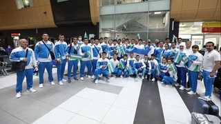 Ўзбекистон делегациясининг иккинчи таркиби Қозонга етиб келди