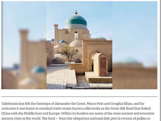 O'zbekistonning boy madaniyati, san'ati va sayyohlik imkoniyatlari Hindiston matbuoti diqqat markazida