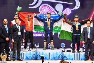 Диёрбек Рўзметов мутлақ Осиё чемпиони