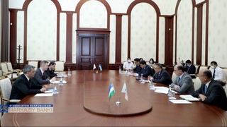 Состоялся визит исполнительного секретаря ЕАГ в Центральный банк