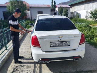 Ҳайдовчилик гувоҳномаси йўқлиги етмагандай маст холда транспорт бошқарган фуқаронинг «Lacetti»си хатланди