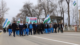 Sayxunobodliklar sogʻlom hayot uchun 5000 qadam yurdi