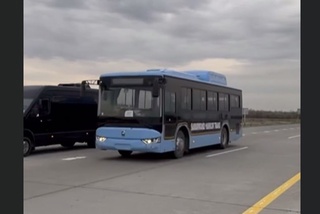 Самарқандга 30 дона замонавий автобуслар олиб келинди