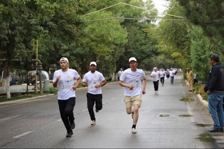 Легкоатлетический марафон, посвященный юбилейной дате