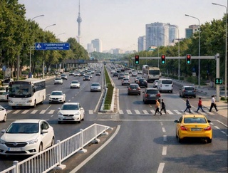 Хокимият Ташкента объяснил необходимость установки пешеходных ограждений на магистральных улицах