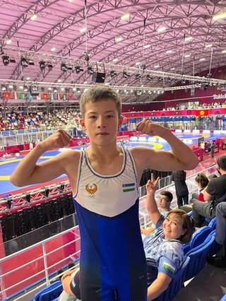 Юнон-рум курашчимиз Шаҳзод Рўзиохунов Осиё чемпиони