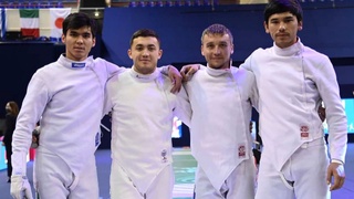 Наши шпажисты - серебряные призеры чемпионата Азии!