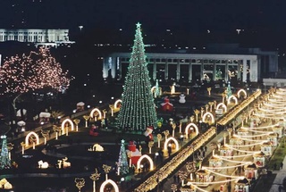 В Ташкенте на территориях, где пройдут новогодние мероприятия, установили 282 автостоянки