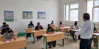 Ғузор тумани ҳокими касб-ҳунарга ўқитиш курсининг илк машғулотини ўтди