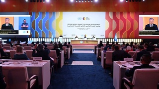 Президенти Ӯзбекистон бо ташаббусҳо оид ба таҳкими адолати иҷтимоии ҷаҳонӣ баромад намуд