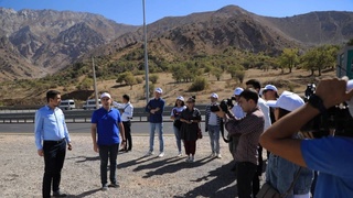 Состоялся инфо-тур по новым туристическим объектам на территории свободной туристической зоны «Чарвак»