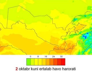 Emergency information: a cold snap and increased wind will arrive in Uzbekistan on October 1-2