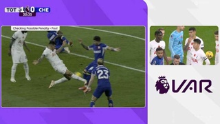 В лондонском дерби с 4 отмененными голами после второго удаления «Тоттенхэм» проиграл «Челси»