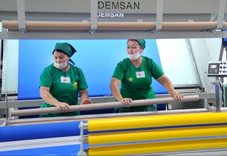 Замонавий тўқимачилик мажмуаси ишга туширилди