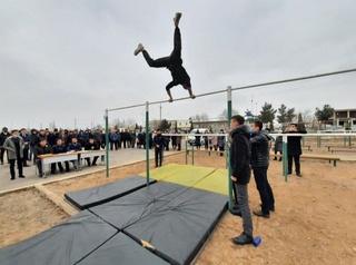“Street Workout” мусобақаси ғолиби аниқланди