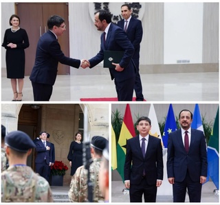 Ўзбекистоннинг биринчи элчиси Кипр Республикаси Президентига ишонч ёрлиқларини топширди