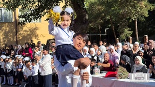 The first bell of the new school year rang in Tashkent schools