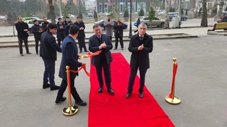 Dushanbe shahrida Oʻzbekiston savdo uyi ochildi