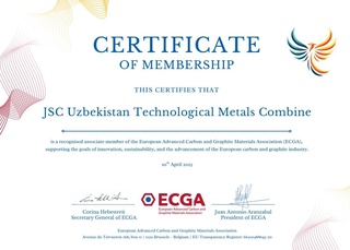Узбекистан стал полноправным членом Европейской ассоциации передовых углеродных и графитовых материалов