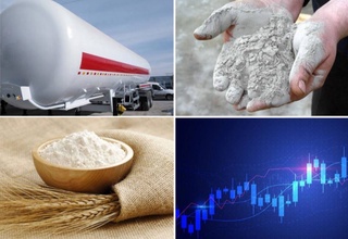 На Узбекской республиканской товарно-сырьевой бирже снизились цены на муку, цемент и сжиженный газ