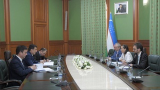 Владимир Норов провел переговоры с главой Делегации Европейского Союза в Узбекистане