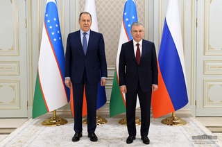 President of Uzbekistan receives Russia’s Foreign Minister