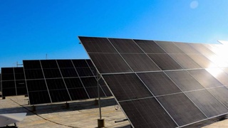 На Ангренской ТЭС установили солнечную фотоэлектростанцию