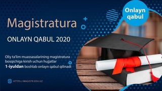 Магистратура абитуриентларига топширган ҳужжатларини таҳрир қилиш имкони берилди