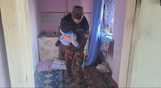 Ширин шаҳрида содир бўлган ёнғиндан 3 нафар вояга етмаган бола қутқарилди