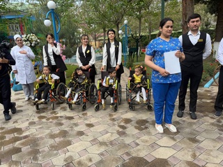 Пресс-тур в Андижанской области: поддержка детей с особыми потребностями и социальная защита