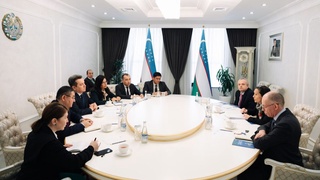 Шерзод Шерматов Европа Иттифоқи элчиси билан учрашди