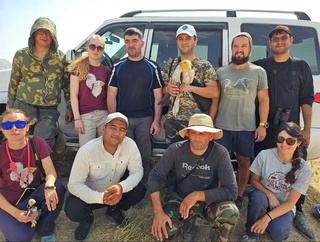 В Узбекистане реализуют проект по сохранению мигрирующих хищных птиц