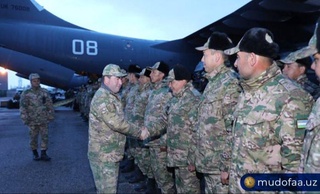 Отряди тиббии Вазорати мудофиаи Ӯзбекистон аз Туркия баргашт