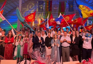 На берегу Иссык-Куля прошла церемония открытия форума «Дети Содружества»