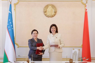 Масъалаҳои густариши ҳамкории байнипарлумонии Ӯзбекистон ва Беларус баррасӣ шуданд